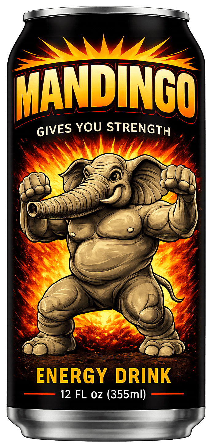 Mandingo Energy can artwork